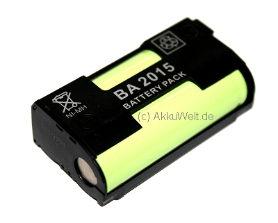 Battery for BA2015 BA 2015 Sennheiser Headphones Ni- Mh