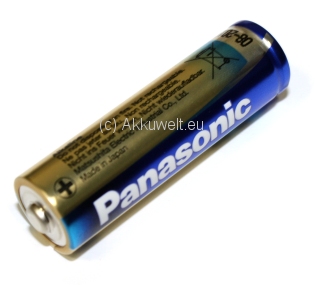 Battery Panasonic Evoia LR6 Mignon AA 1,5V Size M AM