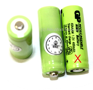 Hagenuk Classico Clasico DUO GP40AAAMC GP40AAAM Ni-MH 1.2V 400mA